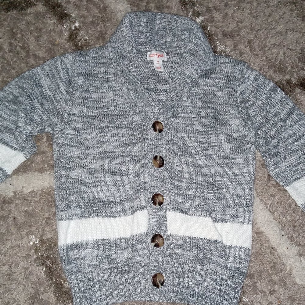 Cat & Jack 4t Cowell neck sweater boys